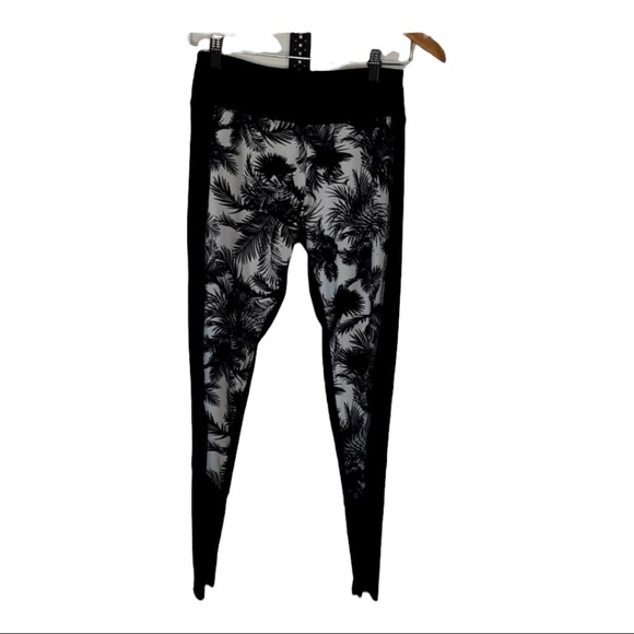 Balance Collection palm tree leggings sz medium - Picture 1 of 9